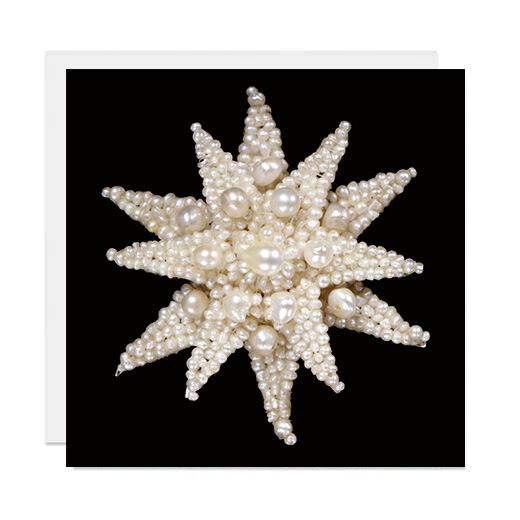 Pearl Star Christmas cards (pack of 8)